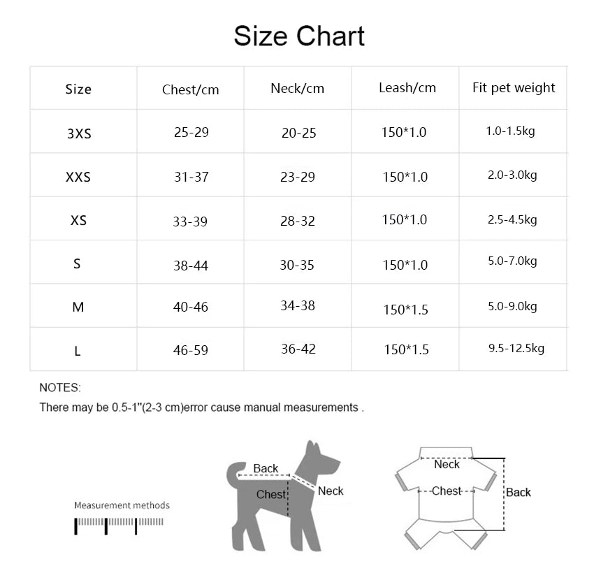 Cat Harness and Leash Set 