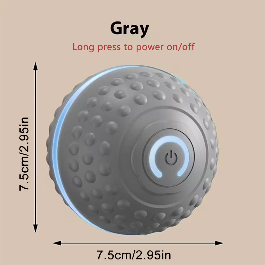 Interactive Smart Rolling Dog Ball Toy – Automatic Moving & Bouncing, USB Rechargeable