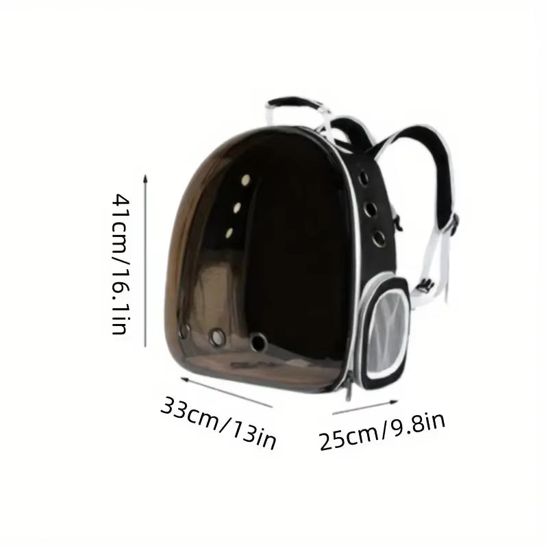 Cat Outing Bag Pet Extra Large Space Carrying Bag Cabin Aviation Box Cat Backpack Bag Side Opening